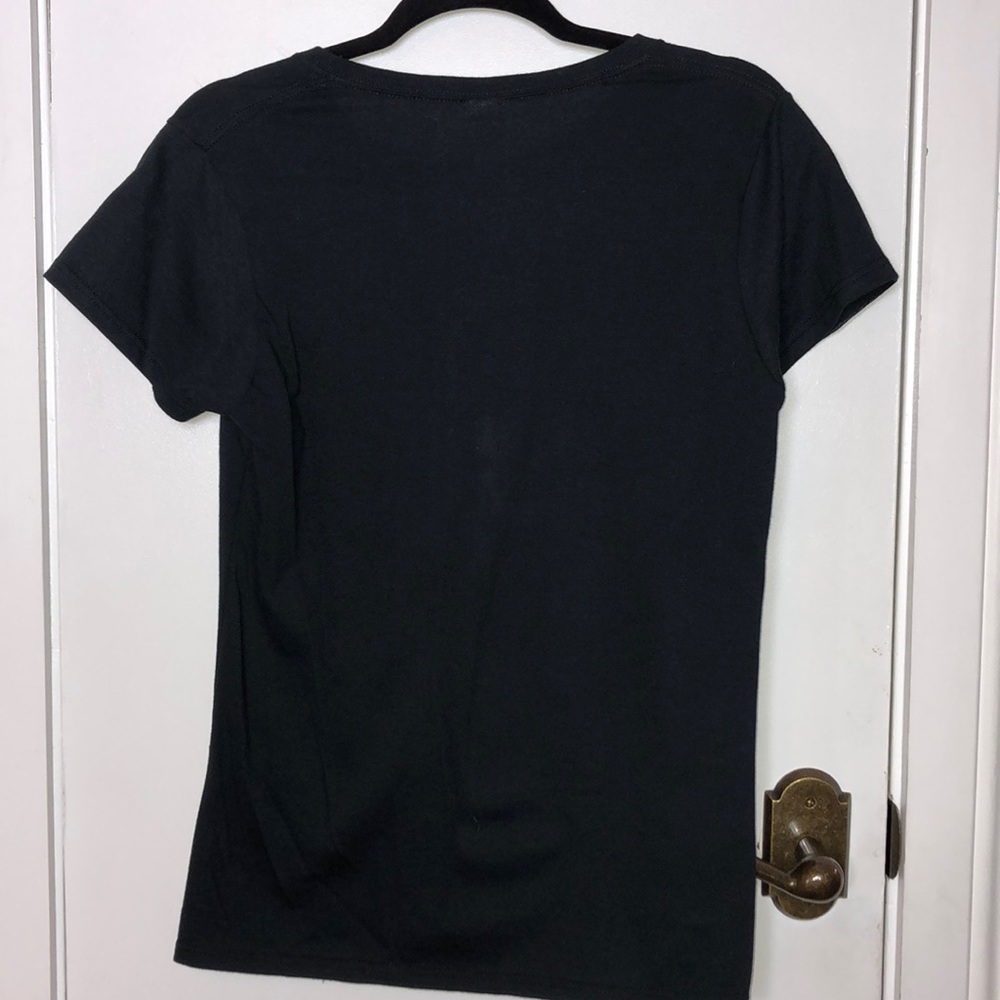 NWOT Gildan heavy cotton black tee shirt size Med - Picture 5 of 5